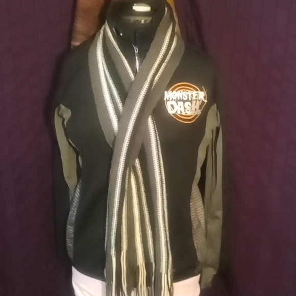 😝Womens Sz. L zipper jacket. Long sleeves, Pocket on the back. Great condition. - Picture 1 of 9